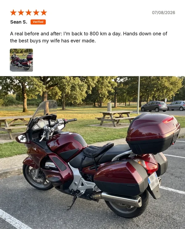 Verified customer review