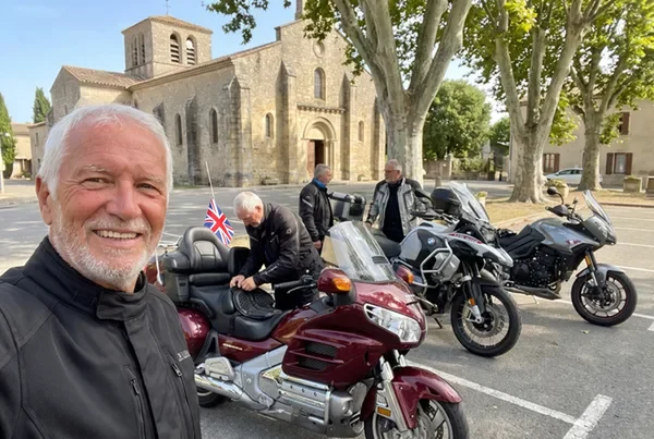 Doug and his riding buddies